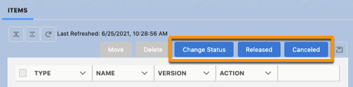 Change Status