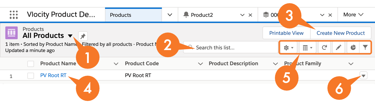 Highlighted features in the Product Designer