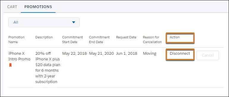 Promotion is disconnected