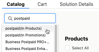 Search items