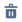 A trashcan icon for delete