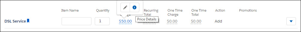 Price Details Icon