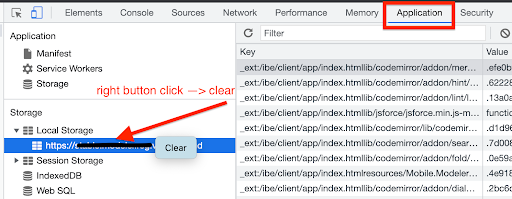 Clear Local Storage