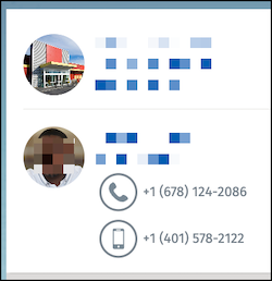 Sample image with rounded edge thumbnails.