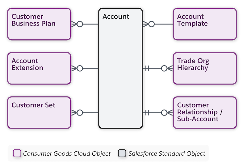 Objects under Customer Master