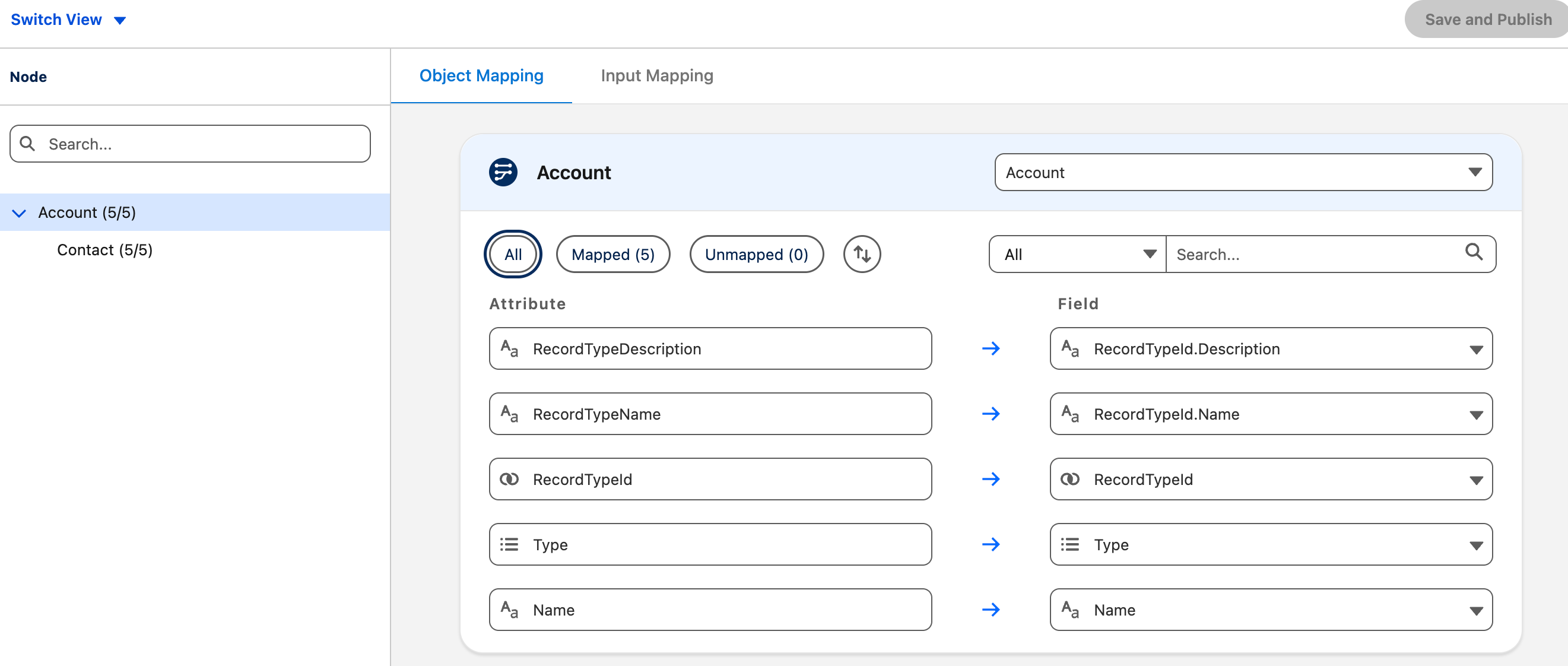 Context mapping page