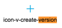 Icon create version screenshot