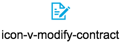 Icon modify contract screenshot
