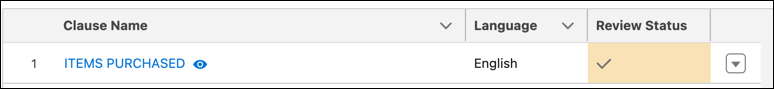 The review status now has a tick mark.