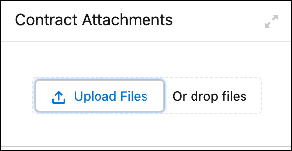Upload files or drop files to add as attachment.
