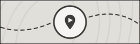 Play button in a circle