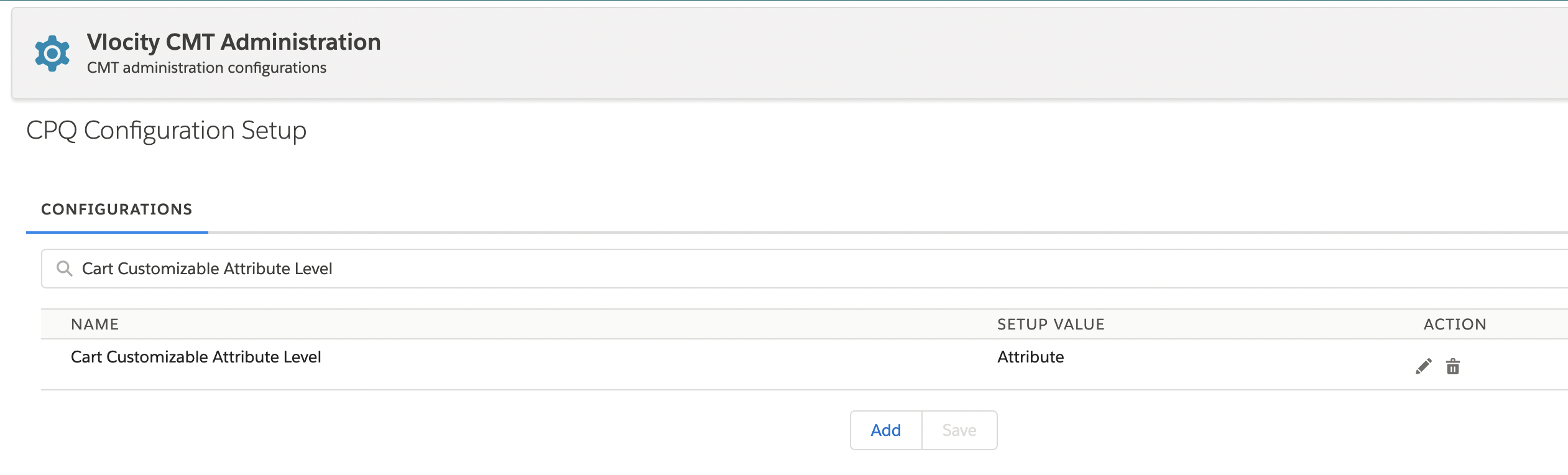 Set Cart Customizable Attribute Level to Attribute