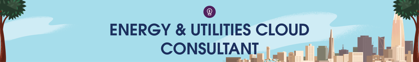 Energy & Utilities Cloud Consultant learning journey banner