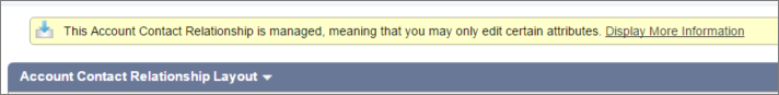 managed layout message