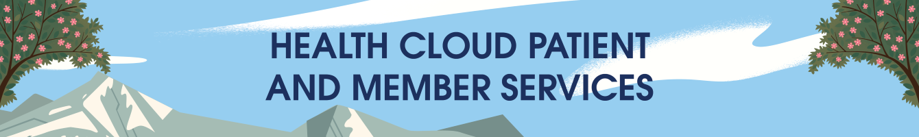 Heath Cloud Patient and Member Services Banner