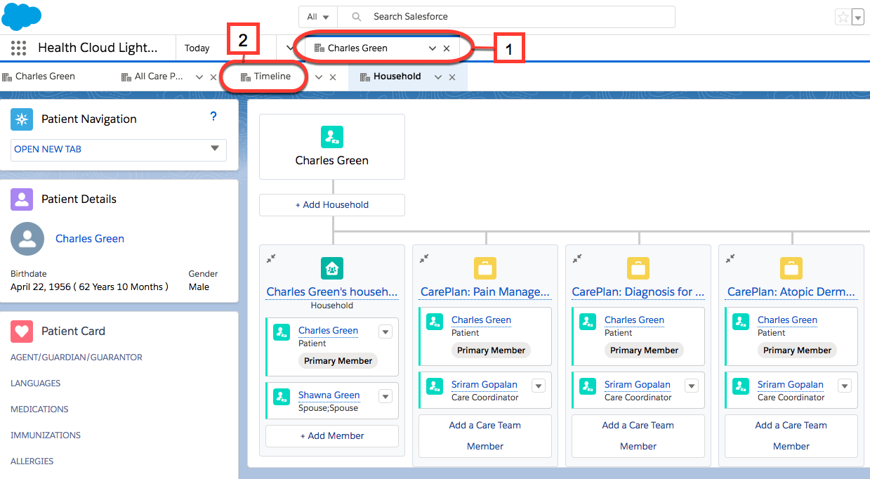 主选项卡和次要选项卡