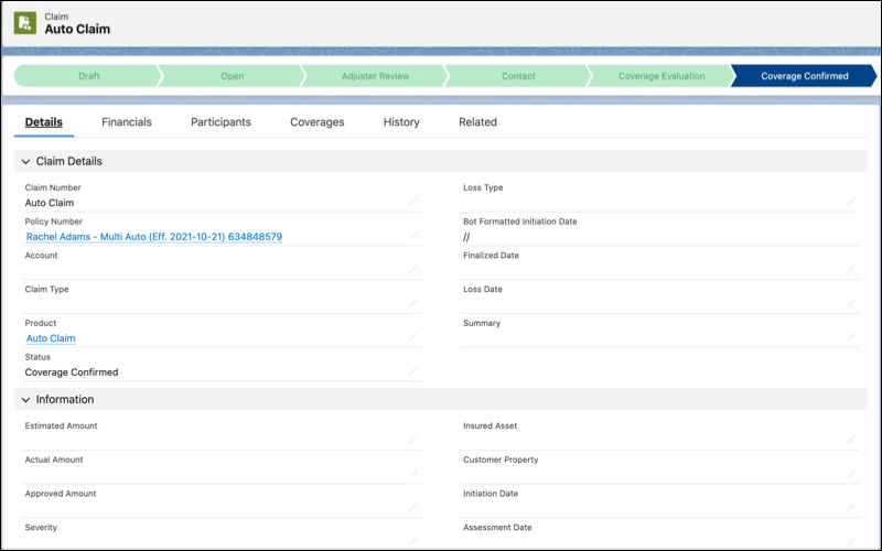The Claim Ui.