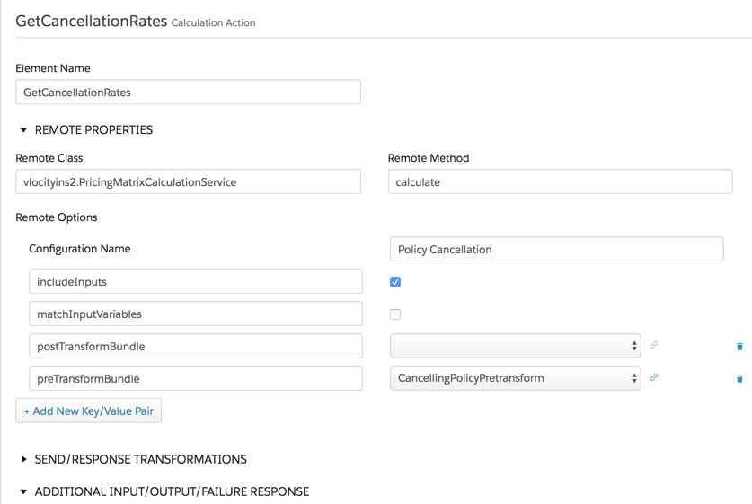 The GetCancellationRates Calculation Action.
