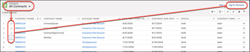 Illustrates the Contract UI.
