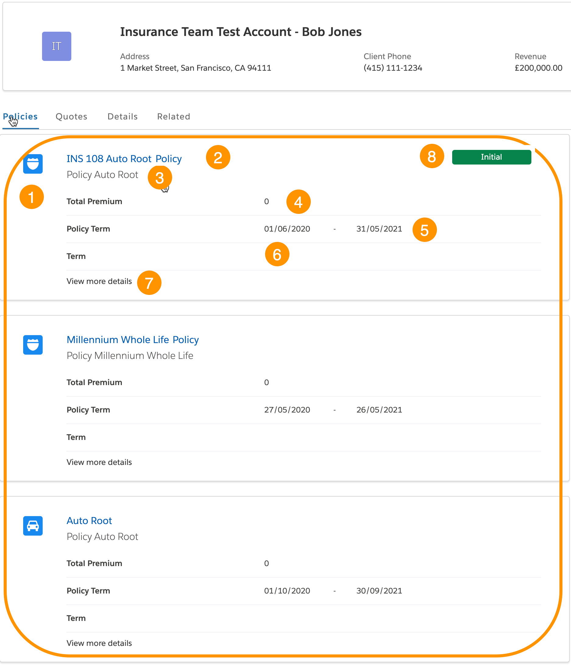 Illustrates how the component renders in the UI.