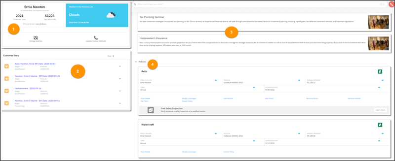 Illustrates the Service Console for the Interaction Launcher.