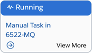 The Running Orchestration Item State