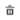 Trash can icon
