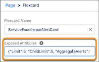 Service Excellence Alert Card