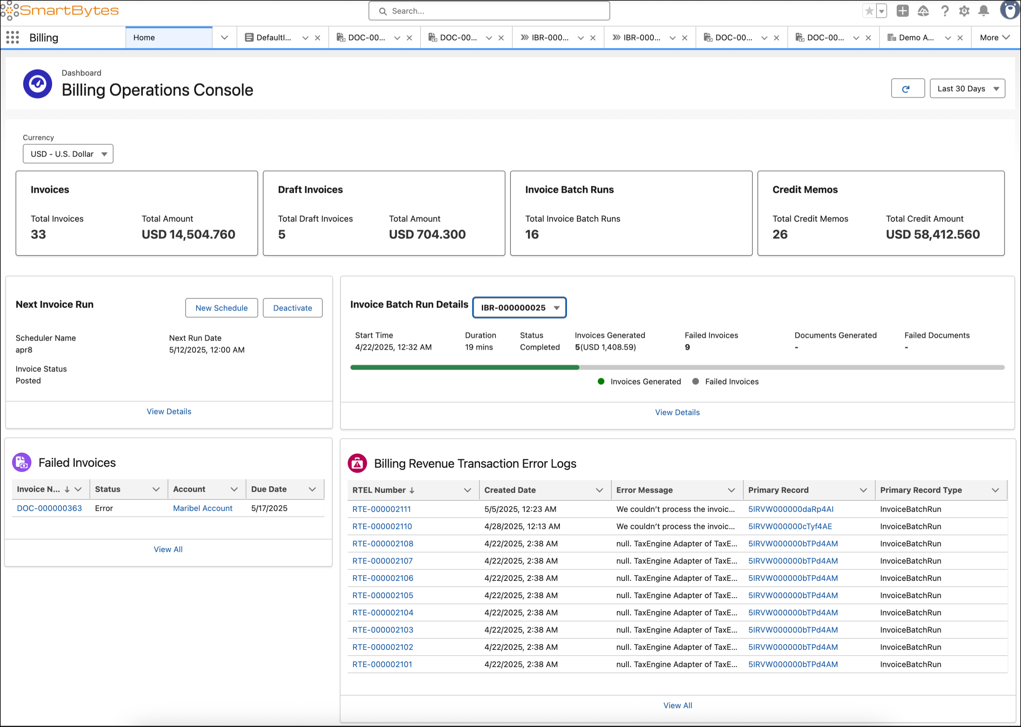 Billing_Operations_Console