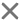 Cross icon