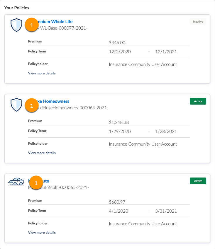 Illustrates how the component renders in the UI.