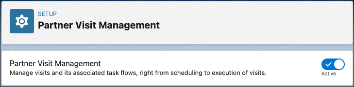 Enable Partner Visit Management