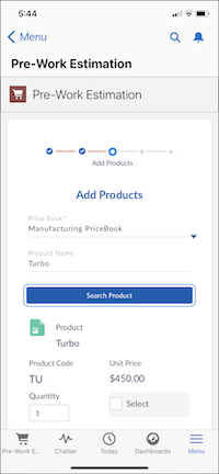 Agregar productos.