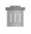 the trashcan icon