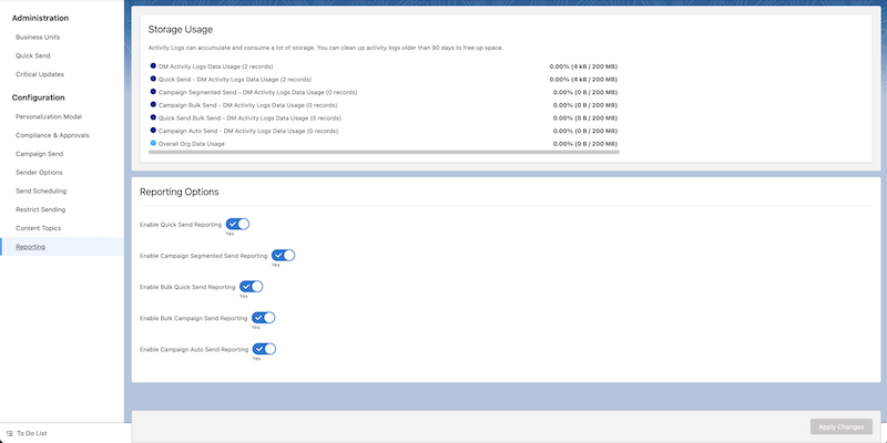 distributed marketing object log