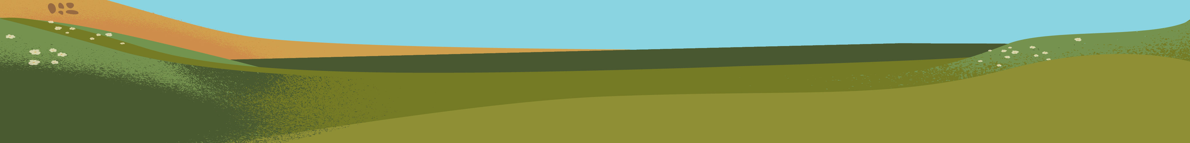 graphic element of landscape