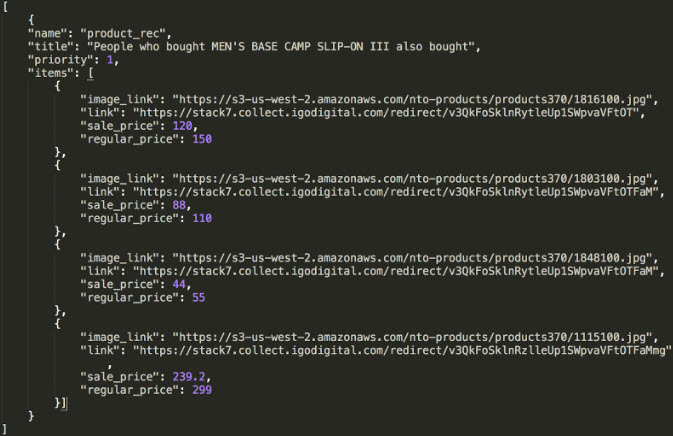 Sample JSON Script