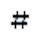 cross-hatch symbol