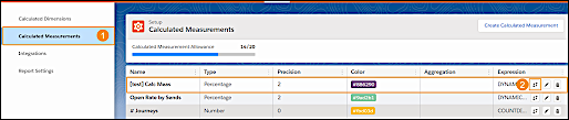 Find calculated measurement