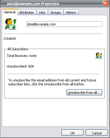 subscriber properties