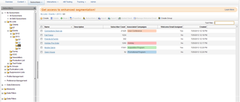enhanced segmentation