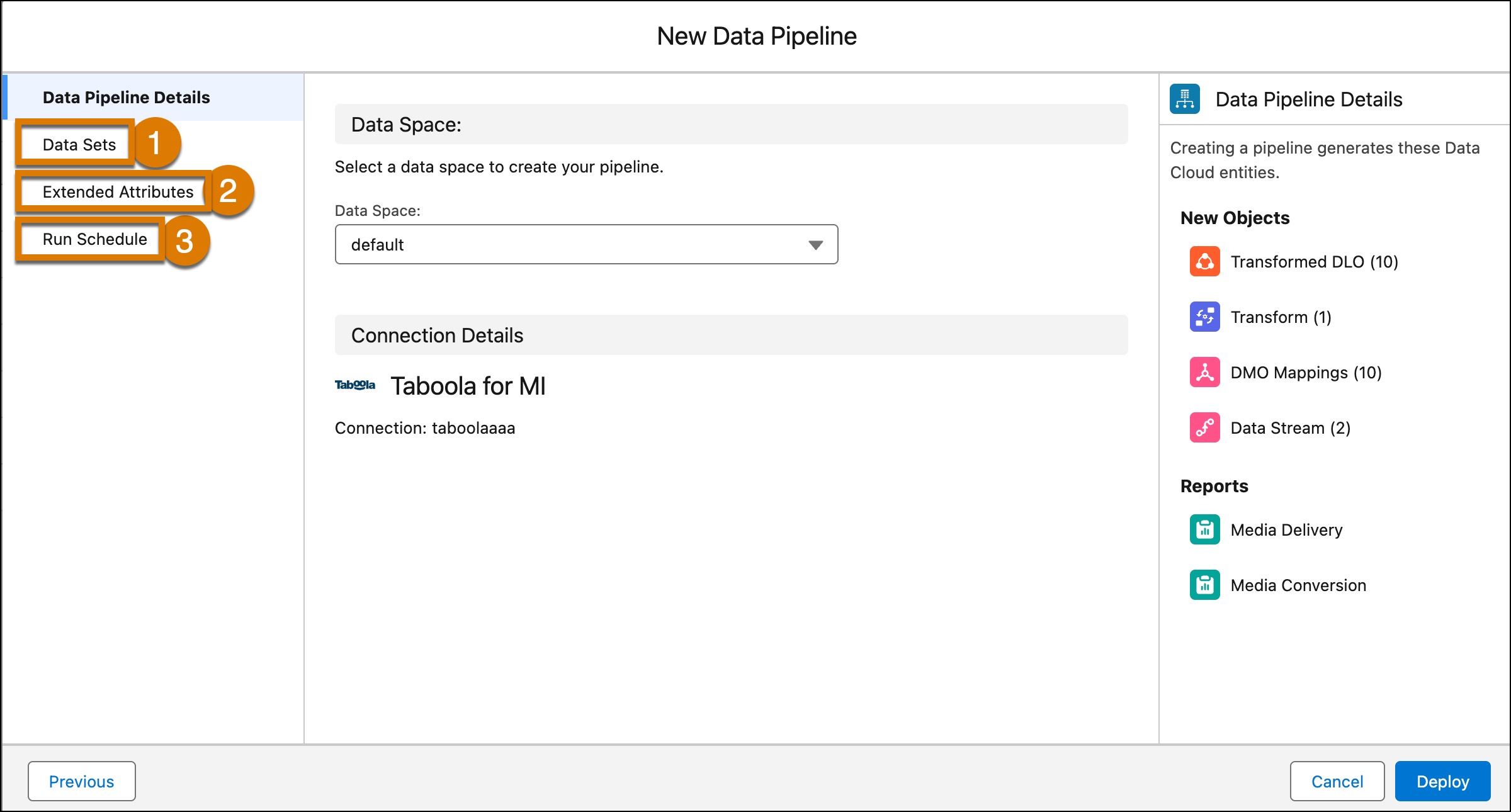 image showing the side tabs