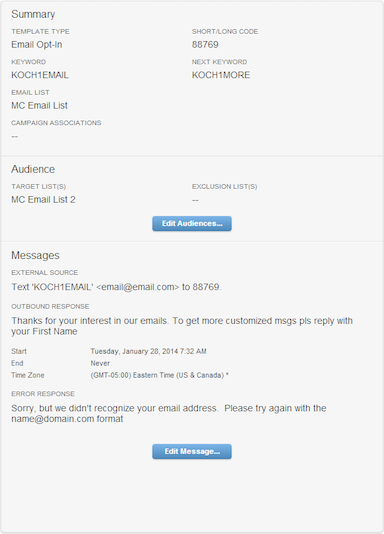 email opt in