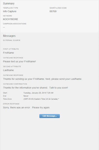 info capture
