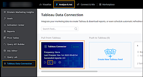 Copy Tableau token