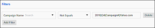 data stream advanced - filter details