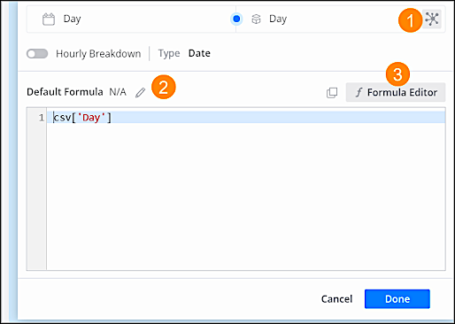 change field type