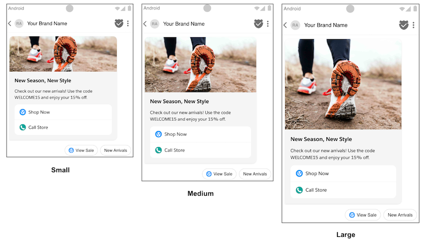 Vertical layout