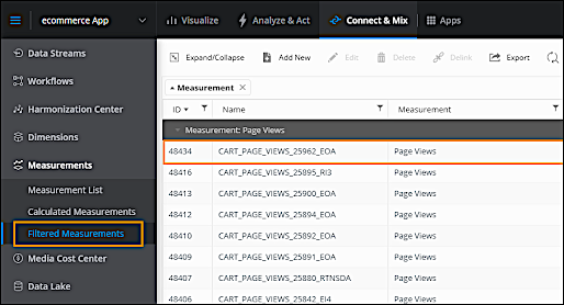 optimizer filtered measurements