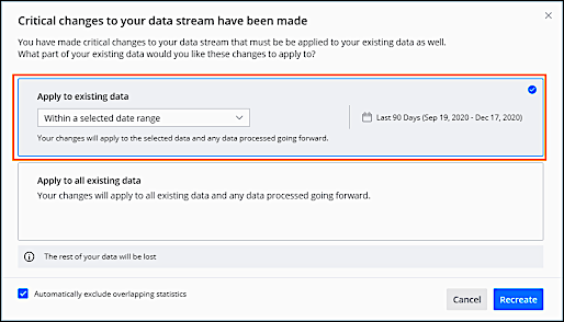 Cambios críticos en la transmisión de datos